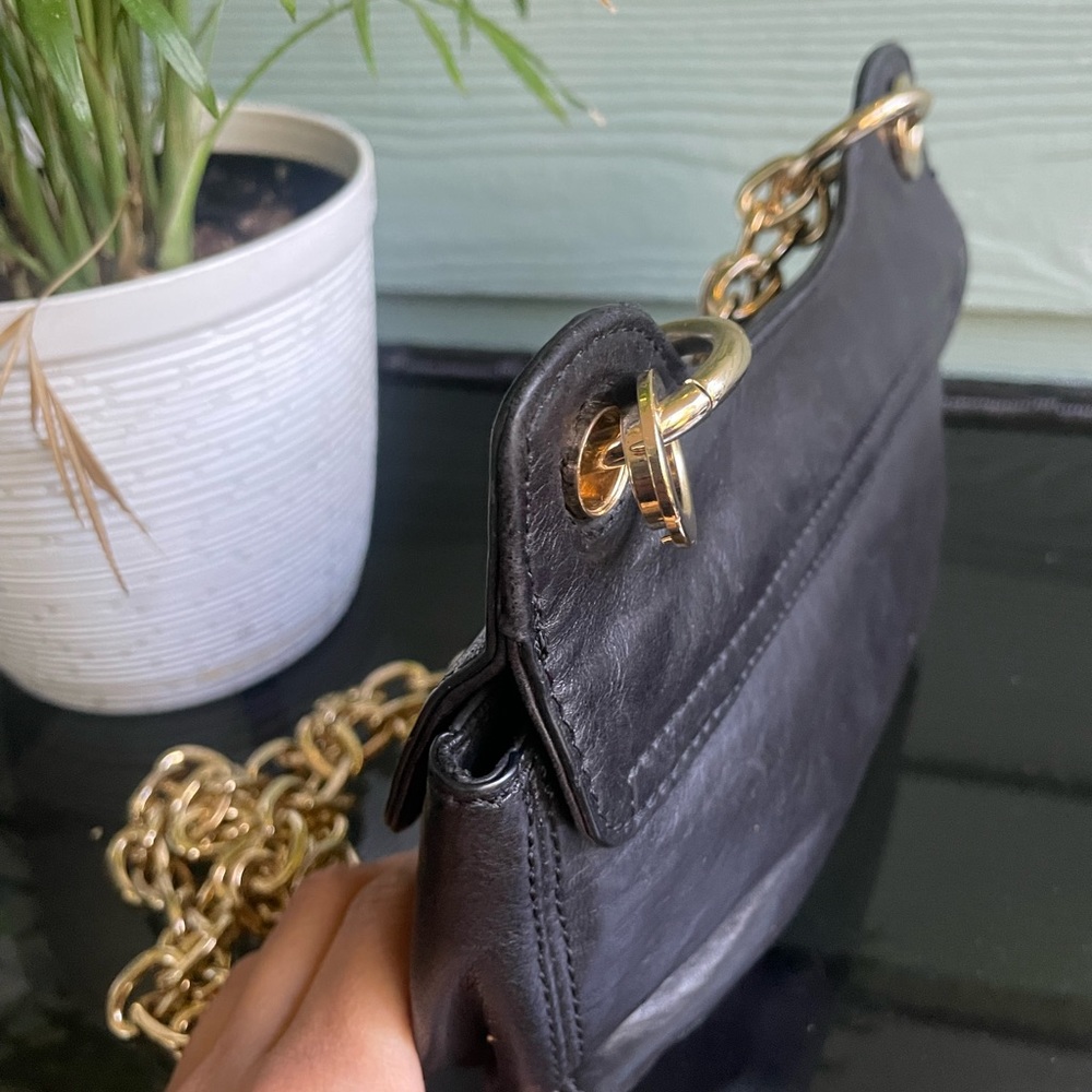 Tory Burch Black Leather Crossbody - Picture 8 of 8